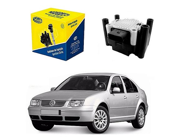 BOBINA DE IGNIÇÃO MARELLI VOLKSWAGEN BORA 2.0 8V 2000 A 2007