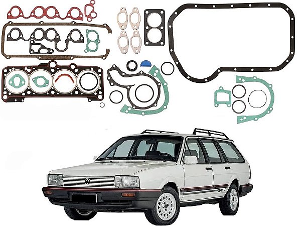 JOGO JUNTA MOTOR TARANTO VOLKSWAGEN SANTANA QUANTUM 2.0 AP 1985 A 1990