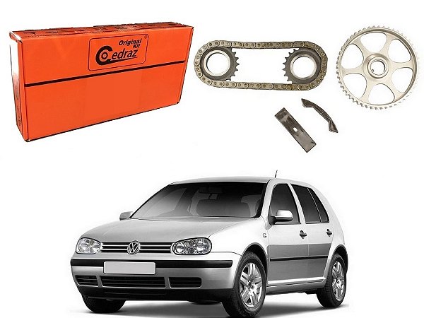 KIT CORRENTE COMPLETO CEDRAZ VOLKSWAGEN GOLF 1.8 2000 A 2005