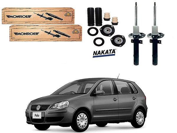 KIT AMORTECEDOR DIANTEIRO MONROE VOLKSWAGEN POLO 1.6 2.0 2007 A 2011
