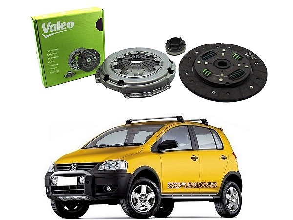 KIT EMBREAGEM VALEO VOLKSWAGEN CROSSFOX 1.6 2005 A 2009