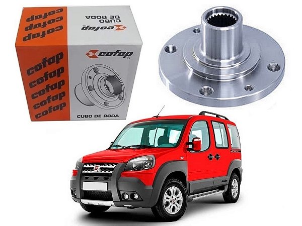 CUBO DE RODA DIANTEIRO COFAP FIAT DOBLO ADVENTURE 1.8 2011 A 2015