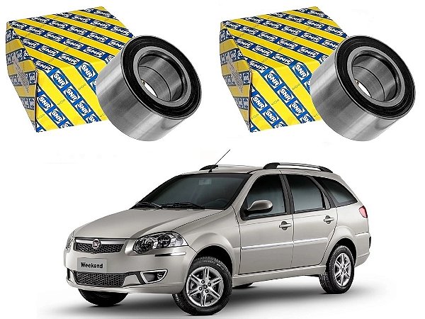 PAR ROLAMENTO RODA DIANTEIRO SNR ORIGINAL. FIAT PALIO WEEKEND 1.4 1.6 2011 A 2014