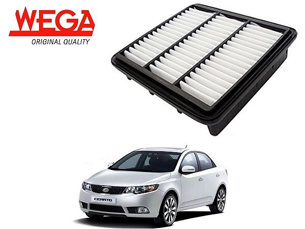 FILTRO DE AR WEGA KIA CERATO 2.0 16V 2009 A 2013