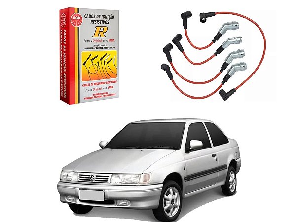 CABO DE VELA NGK VOLKSWAGEN LOGUS 1.6 8V 1993 A 1995