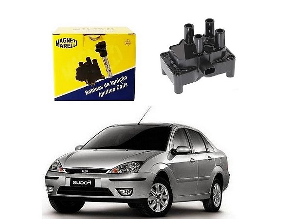 BOBINA DE IGNIÇÃO MARELLI FORD FOCUS SEDAN 1.6 ZETEC FLEX 2007 A 2008