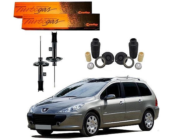 KIT AMORTECEDOR DIANTEIRO COFAP PEUGEOT 307 SW 2.0 2003 A 2008