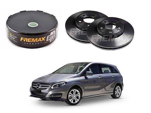 DISCO FREIO DIANTEIRO FREMAX MERCEDES-BENZ B200 1.6 2016 A 2019