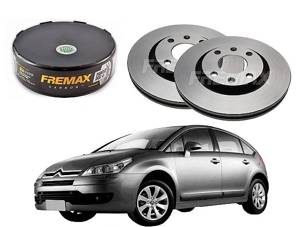 DISCO FREIO DIANTEIRO FREMAX CITROËN C4 1.6 2009 A 2013