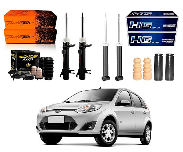 KIT AMORTECEDOR DIANTEIRO TRASEIRO COFAP FORD FIESTA 1.0 1.6 2007 A 2009