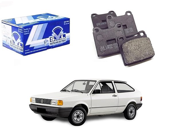 PASTILHA FREIO DIANTEIRA SYL ORIGINAL VOLKSWAGEN GOL 1.0 1991 A 1995