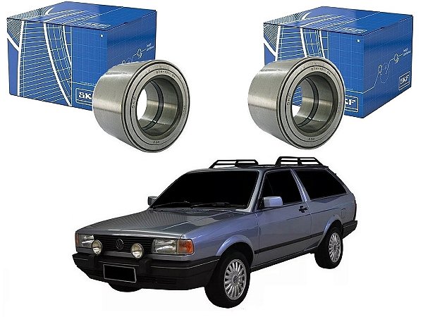 PAR ROLAMENTO RODA DIANTEIRO SKF VOLKSWAGEN PARATI G1 QUADRADA 1.6 1.8 2.0 1991 A 1995