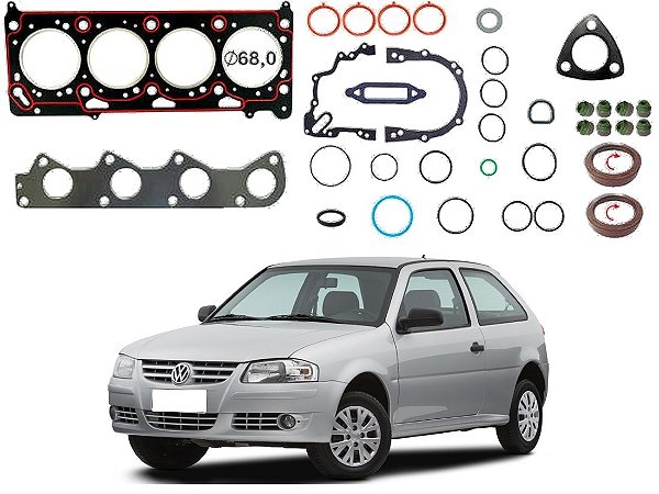 JOGO JUNTA MOTOR SABO VOLKSWAGEN GOL G4 1.0 8V 2006 A 2012