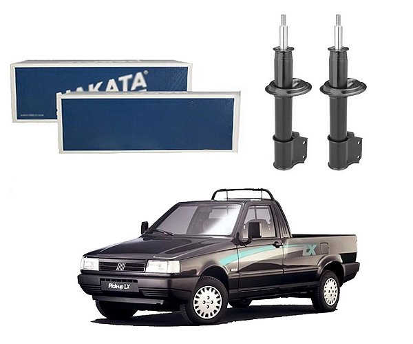 PAR AMORTECEDOR DIANTEIRO NAKATA ORIGINAL FIAT PRÊMIO 1.3 1.5 1.6 1984 A 1990