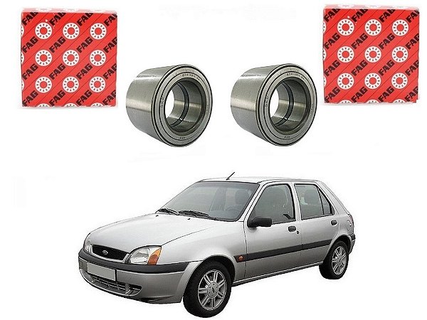 PAR ROLAMENTO RODA DIANTEIRO FAG FORD FIESTA 1.0 1.6 2000 A 2002