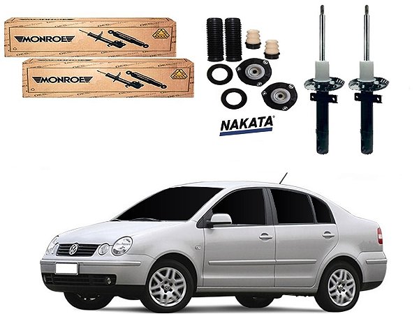 KIT AMORTECEDOR DIANTEIRO MONROE ORIGINAL VOLKSWAGEN POLO SEDAN 1.6 2.0 2003 A 2006