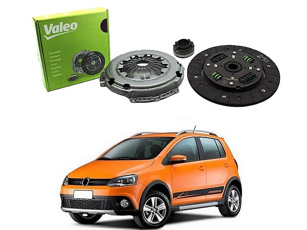 KIT EMBREAGEM VALEO VOLKSWAGEN CROSSFOX 1.6 2010 A 2014
