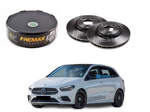 DISCO FREIO DIANTEIRO FREMAX MERCEDES-BENZ B200 1.6 2012 A 2015