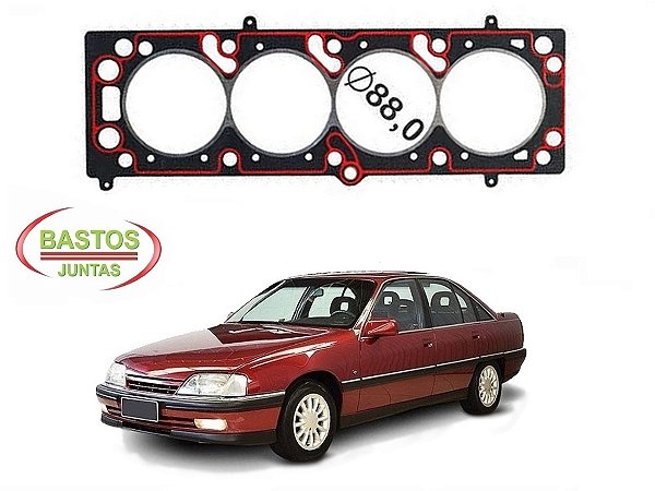 JUNTA CABEÇOTE BASTOS CHEVROLET OMEGA 2.0 8V 2.2 8V 1992 A 1995
