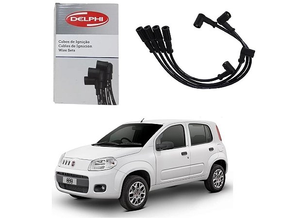 CABO DE VELA DELPHI FIAT UNO 1.0 8V EVO 2010 A 2016