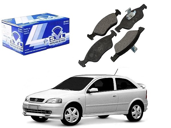 PASTILHA FREIO DIANTEIRA SYL CHEVROLET ASTRA ARO 13 1.8 1999 A 2002