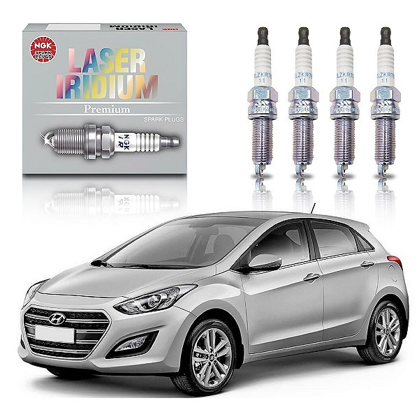 JOGO VELAS IGNIÇÃO NGK HYUNDAI I30 1.8 16V 2013 A 2016
