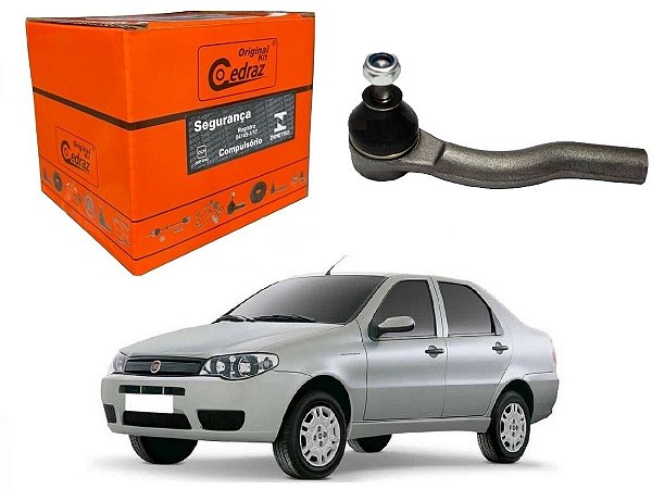 TERMINAL DIREÇÃO DIREITO CEDRAZ FIAT SIENA 1.3 2005 A 2007