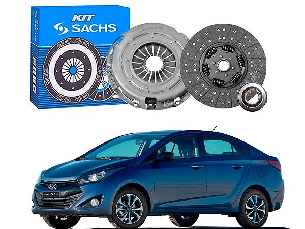 KIT EMBREAGEM SACHS HYUNDAI HB20S 1.0 2013 A 2015