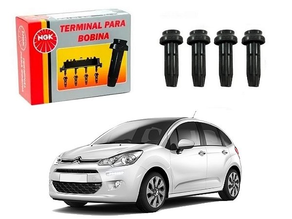TERMINAL BOBINA IGNIÇÃO NGK CITROËN C3 1.6 2013 A 2019
