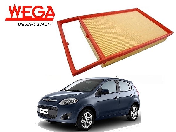 FILTRO DE AR WEGA FIAT PALIO 1.6 ETORQ 2012 A 2020