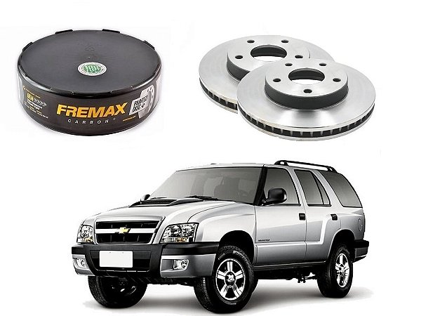DISCO FREIO DIANTEIRO FREMAX CHEVROLET BLAZER 4X4 2.4 2.8 2008 A 2011