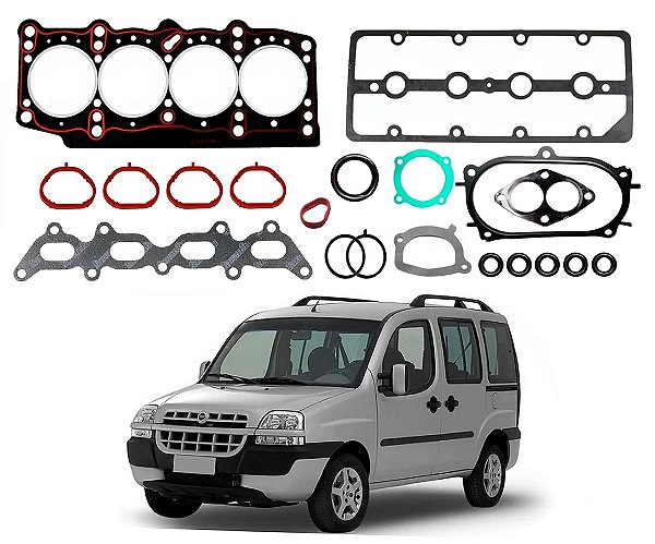 JOGO JUNTA CABEÇOTE TARANTO FIAT DOBLO 1.3 16V 2002 A 2006