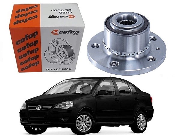 CUBO DE RODA DIANTEIRO COFAP VOLKSWAGEN POLO SEDAN 1.6 2.0 2008 A 2011