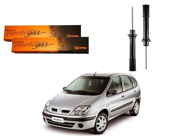 PAR AMORTECEDOR DIANTEIRO COFAP ORIGINAL RENAULT SCENIC 2.0 2003 A 2009