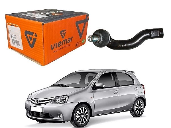 TERMINAL DIREÇÃO ESQUERDO VIEMAR TOYOTA ETIOS SEDAN 1.5 2012 A 2016