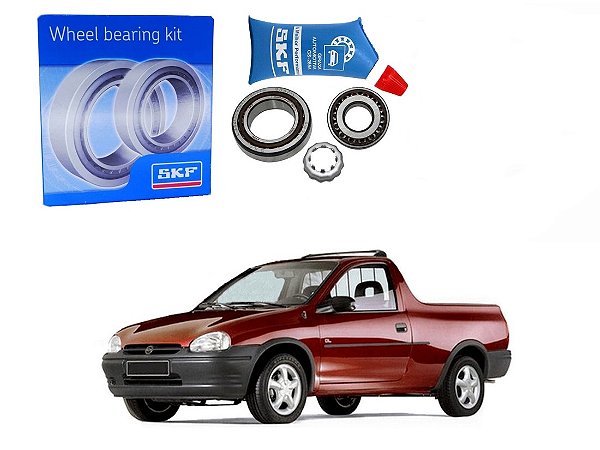 KIT ROLAMENTO RODA TRASEIRO SKF CHEVROLET CORSA PICKUP PICAPE 1.6 2000 A 2002
