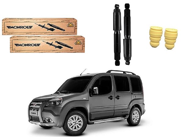 KIT AMORTECEDOR TRASEIRO MONROE ORIGINAL FIAT DOBLO ADVENTURE 1.8 2011 A 2019