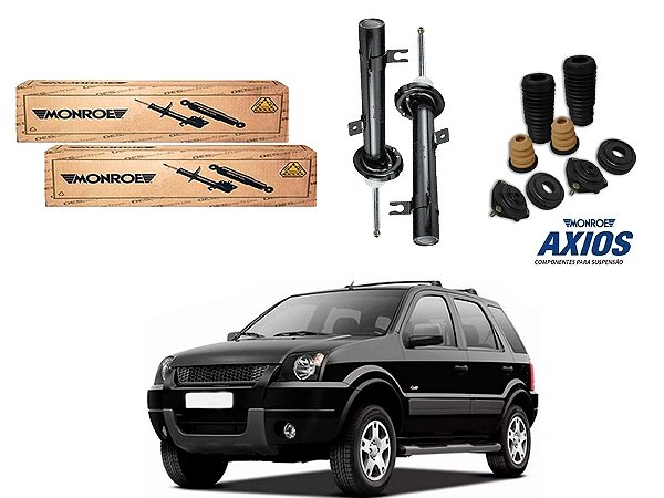 KIT AMORTECEDOR DIANTEIRO MONROE FORD ECOSPORT 4X2 4X4 AUTOMATICA MANUAL 2.0 2003 A 2008