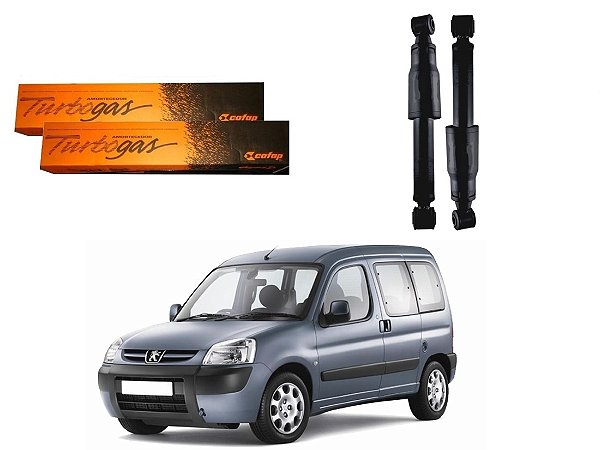 PAR AMORTECEDOR TRASEIRO COFAP PEUGEOT PARTNER 1.8 1999 A 2002