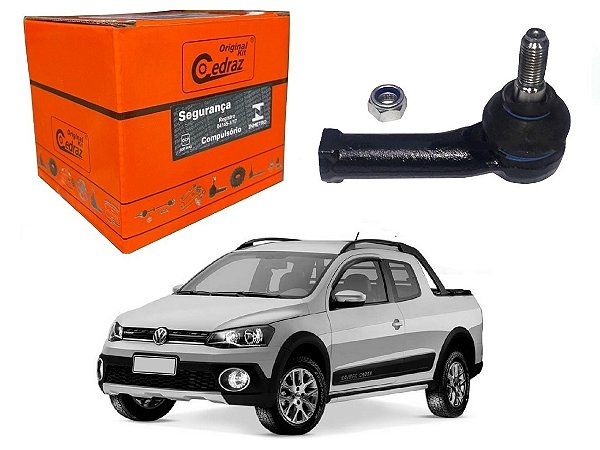 TERMINAL DIREÇÃO ESQUERDO CEDRAZ VOLKSWAGEN SAVEIRO CROSS G6 1.6 2013 A 2017