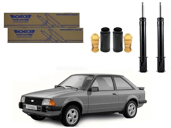 KIT AMORTECEDOR TRASEIRO MONROE ORIGINAL FORD ESCORT 1.6 1.8 1983 A 1994