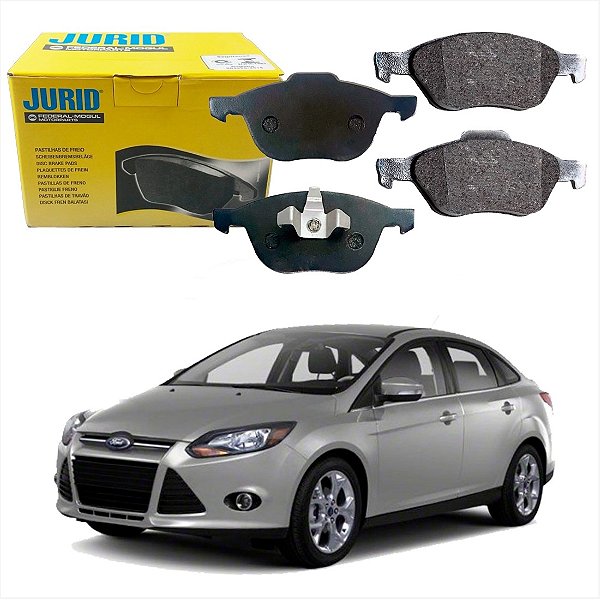 PASTILHA FREIO DIANTEIRA JURID ORIGINAL FORD FOCUS SEDAN 1.6 2.0 2014 A 2016