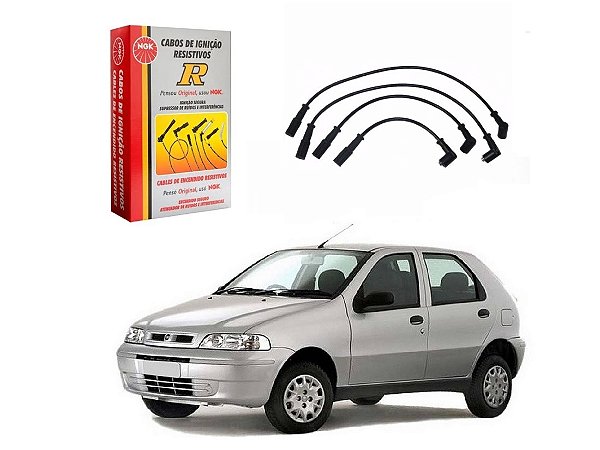 CABO DE VELA NGK FIAT PALIO 1.0 8V 2001 A 2004