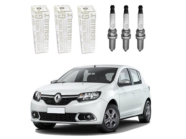 JOGO VELAS IGNIÇÃO RENAULT SANDERO 1.0 12V 2017 A 2020