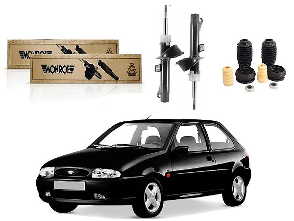 KIT AMORTECEDOR DIANTEIRO MONROE FORD FIESTA 1.4 1996 A 1999