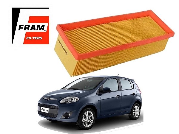 FILTRO DE AR WEGA FIAT NOVO PALIO 1.0 1.4 EVO 2011 A 2017