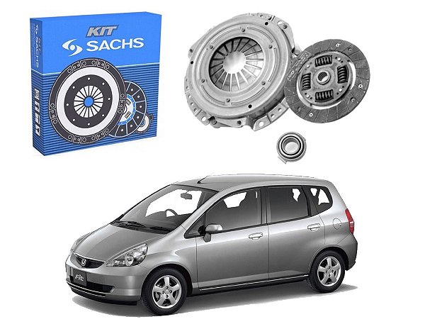 KIT EMBREAGEM SACHS HONDA FIT 1.4 2003 A 2008