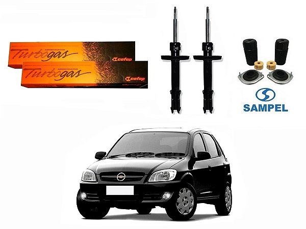 KIT AMORTECEDOR DIANTEIRO COFAP CHEVROLET CORSA WAGON CORSA PERUA 1.0 1.6 1997 A 2002