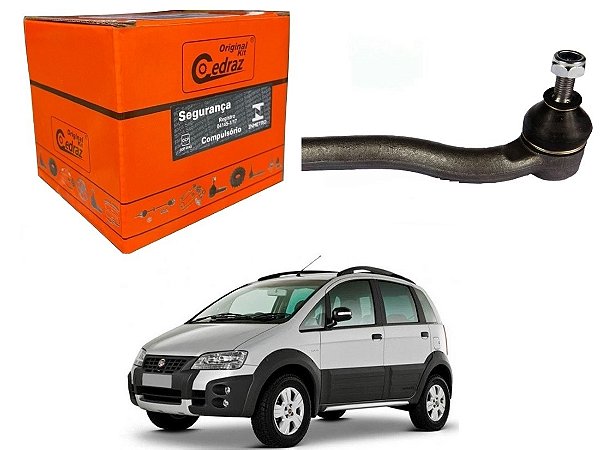 TERMINAL DIREÇÃO DIREITO CEDRAZ FIAT IDEA ADVENTURE 1.8 2005 A 2010