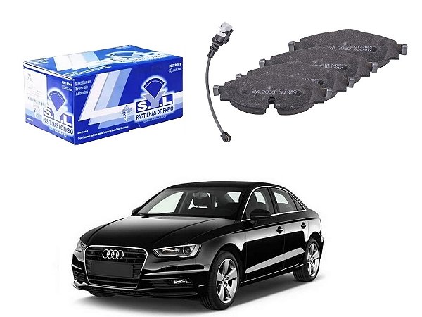 PASTILHA FREIO DIANTEIRA SYL ORIGINAL AUDI A3 SEDAN 1.4 2014 A 2016